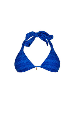 Santorini Bikini Top - Calypso - HERCULETTESwimwear