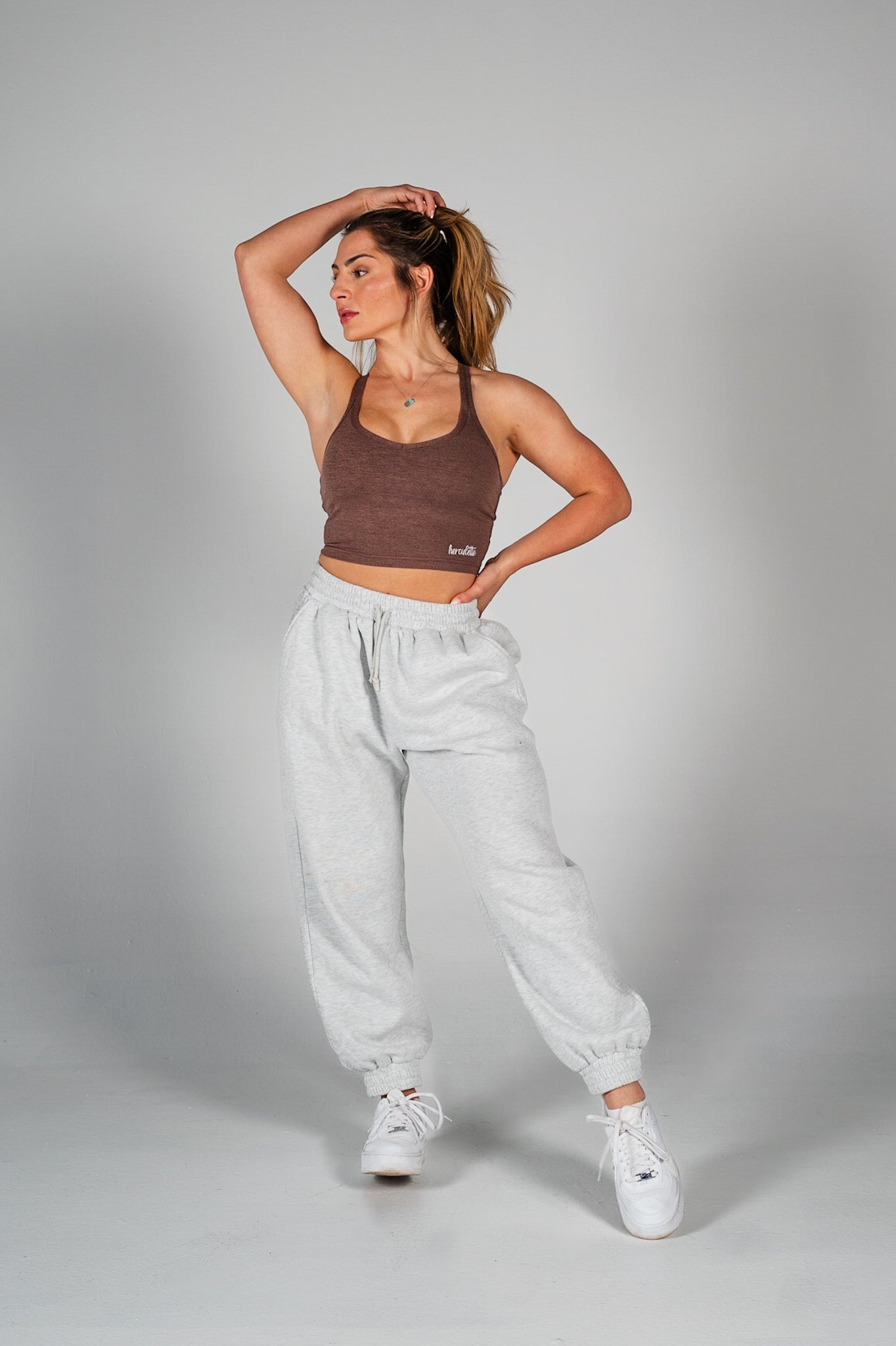 Prime CC Tank Top - Mocha - HERCULETTE